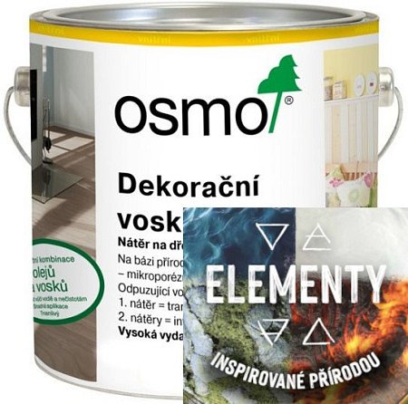 Dekorační vosk - intenzivní ELEMENTY