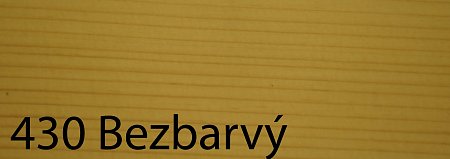 430 430 bezbarvý