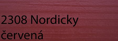 2308 2308 nordicky červená